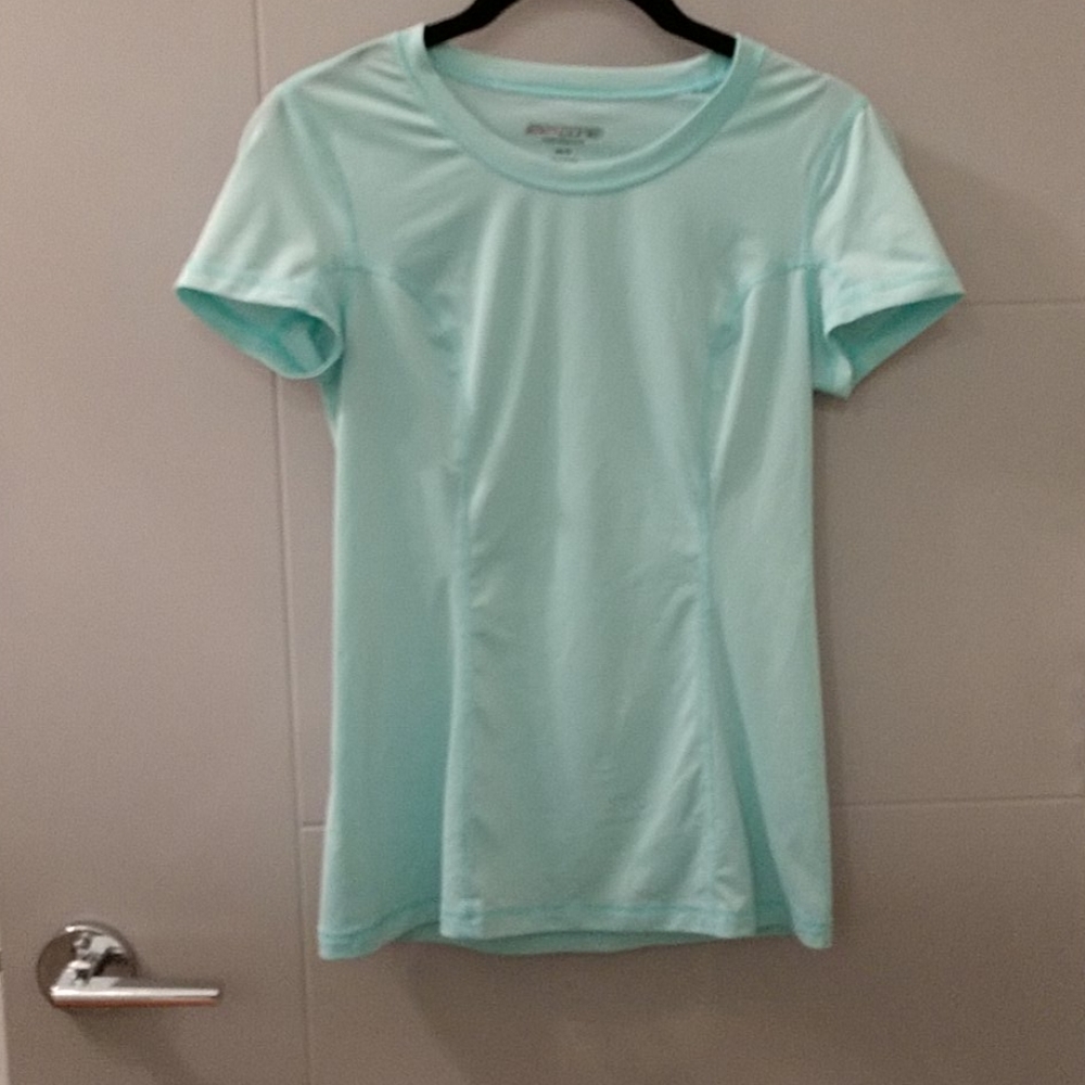 Express EXP Core seafoam teal workout shirt XS